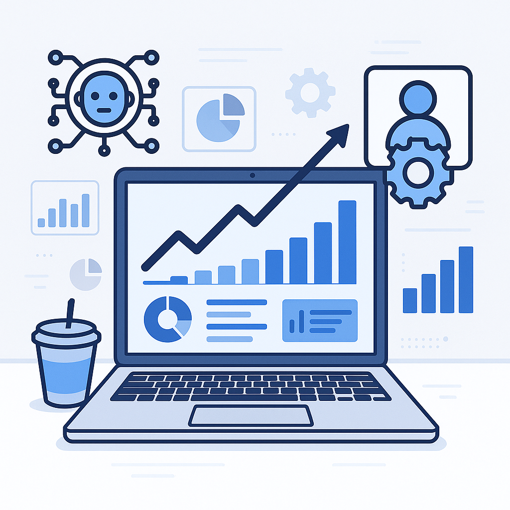 Google Ads Performance Max campaign dashboard showing AI-driven automation, smart bidding, and conversion optimization