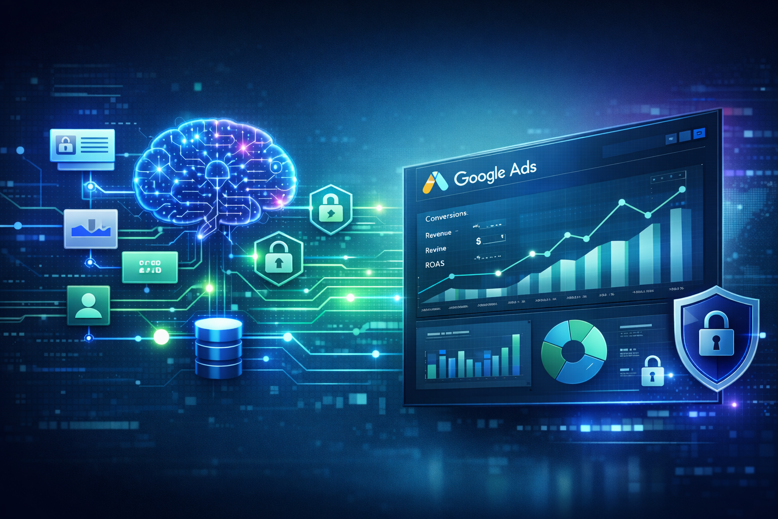 Google Ads trends 2026 showing AI-driven automation, privacy-first advertising, and future PPC strategies