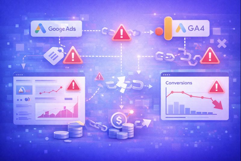 Incorrect conversion tracking causing performance marketing budget waste